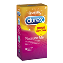 Durex préservatif pleasure me x12 format séduction