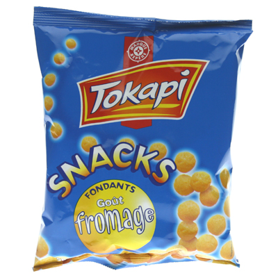 Biscuits Tokapi Snacks Souffles Fromage 50g