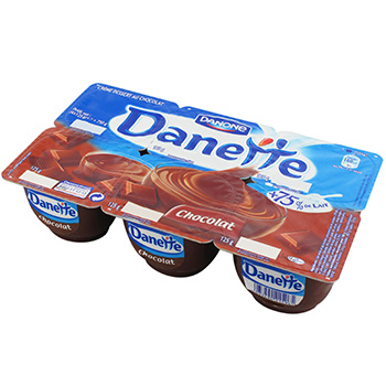 Creme dessert Danone Danette Chocolat 6x125g