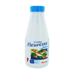 Fleurette - Crème légère 12 % de matière grasse.