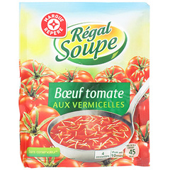 Soupe boeuf tomates Regal Soupe Vermicelles 54g
