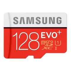 Samsung Carte mémoire Micro SD 128 Gb la carte SD + adaptateur