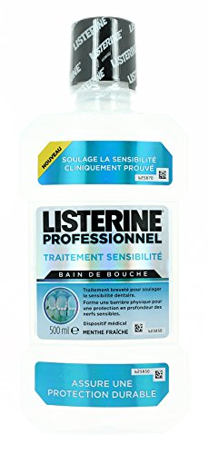 Listerine bain de bouche professionnel sensibilité 500ml