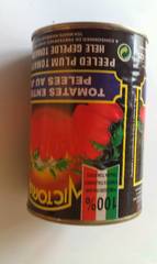 Tomates entières pelées au jus Victoria PPX boîte 1/2 240g