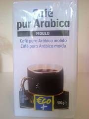 Café pur arabica moulu Eco+ 500g