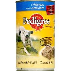 Aliment pour chien Patee et Morceaux a l'agneau PEDIGREE, 1,25kg