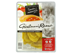 Raviolis Trattoria aux tomates et mozzarella GIOVANNI RANA, 250g