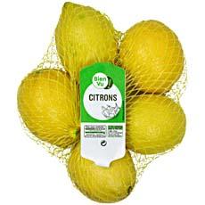 Citrons vernas BIEN VU, 500g