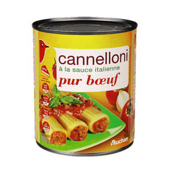 Cannelloni - 2 personnes Pur boeuf - A la sauce italienne