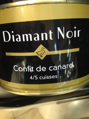 Diamant Noir confit de canard cuisse x4/5 tambourin 1,35kg