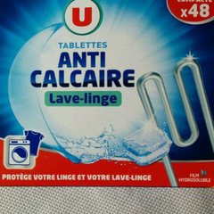 Anticalcaire U lave-linge x48 pastilles de 15g