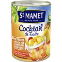 St Mamet Cocktail de fruits la boite de 250 g net égoutté