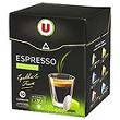 Café espresso classico U, 10 capsules, 424g