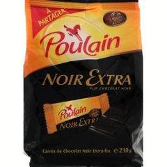 Chocolat noir extra POULAIN, 210g