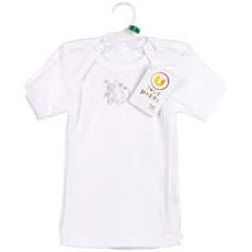 2 Chemises manches courtes Lapin U TOUT PETITS, taille 4 ans, blanc
