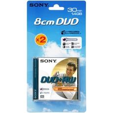 DVD + RW Handycam 30mn 8CM-1,4GO SONY, 2 unites