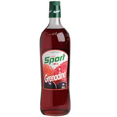 Sirop Sport grenadine, la bouteille,1l