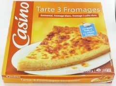 Tarte 3 fromages 400g