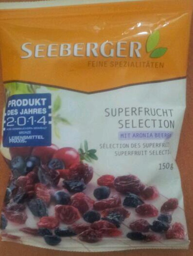 Seeberger Superfruit Selection le sachet de 150 g