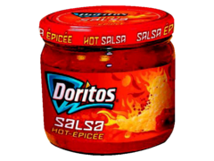 Sauce salsa epicee Dippas DORITOS, 326g