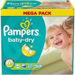 Pampers baby dry mega t6 + x64