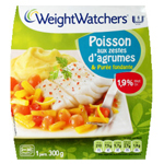Weight Watchers poisson aux zestes d'agrumes & puree 300g