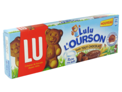 Lulu l'ourson - Gateaux fourres au chocolat - 5 Gateaux Gout tout chocolat