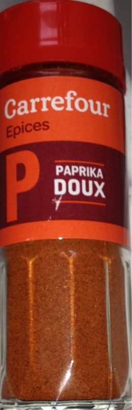 Paprika doux/poudre Carrefour