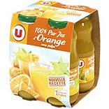 Pur jus orange U, 4 bocaux de 20cl