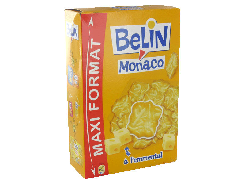 Crackers belin monaco format anniversaire 160g