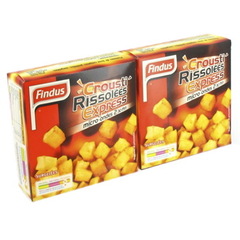 Crousti express - Pommes de terre coupees, rissolees, les 2 boites de 90g