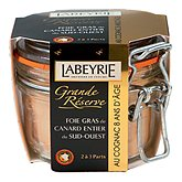 Foie gras canard Labeyrie Entier au cognac IGP 130g