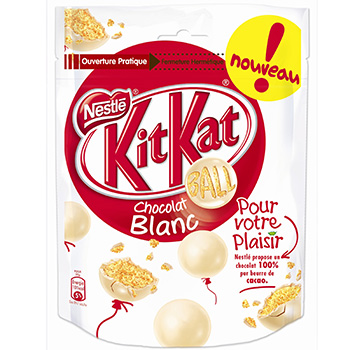 Kit Kat ball chocolat blanc 250g
