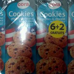 Cora cookies noix de coco lot de 6