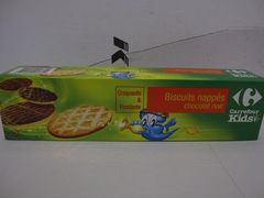 Biscuits chocolat noir Carrefour