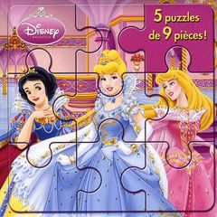 Mon petit livre puzzle- Princesses