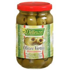 Olives vertes dénoyautées Delieuze