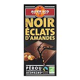 Alter Éco Chocolat Noir Éclats D'amandes Bio 100g