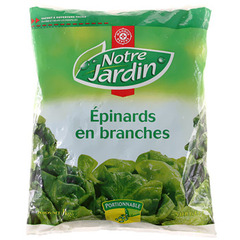 Epinards branches Notre Jardin 1kg