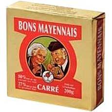 Fromage carre Le Bon Mayennais, 27% MG, 200g