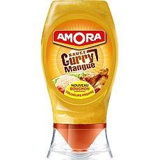Amora, Sauce curry mangue , le flacon de 256 gr