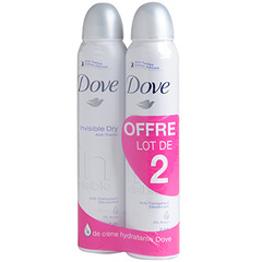 Dove deodorant spray invisible dry 2x200ml