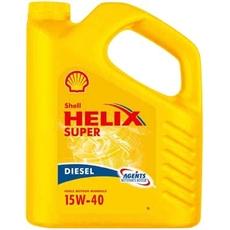 Huile 15W40 pour moteurs essence Helix Super SHELL, 5l