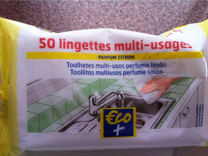 Lingettes multi-usages Eco+ Citron x50