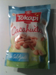 Cacahuetes Tokapi Non salees 200g