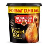 Bordeau Chesnel Rillettes de poulet rôti en cocotte le pot de 400 gr 