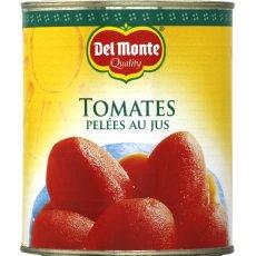 Tomates pelees au jus DEL MONTE, 480g