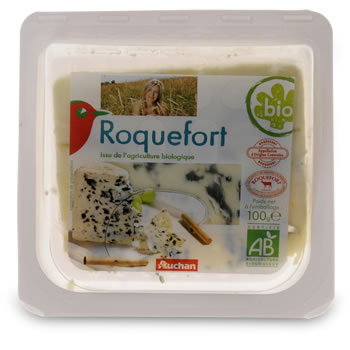 Auchan roquefort bio AOC 100g