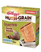 Nutrigrain à toaster Chocolat Noisette