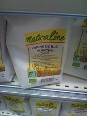 Farine bio de blé blanche type 55 Naturaline